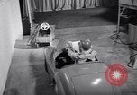 Image of early self-driving car technology Princeton New Jersey USA, 1953, second 26 stock footage video 65675041357