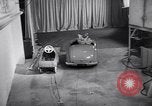 Image of early self-driving car technology Princeton New Jersey USA, 1953, second 29 stock footage video 65675041357