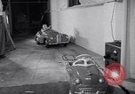 Image of early self-driving car technology Princeton New Jersey USA, 1953, second 33 stock footage video 65675041357
