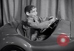 Image of early self-driving car technology Princeton New Jersey USA, 1953, second 40 stock footage video 65675041357