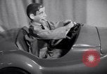 Image of early self-driving car technology Princeton New Jersey USA, 1953, second 41 stock footage video 65675041357