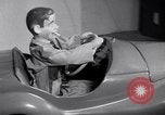 Image of early self-driving car technology Princeton New Jersey USA, 1953, second 42 stock footage video 65675041357