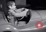 Image of early self-driving car technology Princeton New Jersey USA, 1953, second 43 stock footage video 65675041357