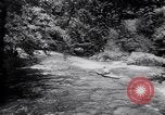 Immagine di Gara in kayak Fiume Vezere Francia, 1953, secondo 16 filmato di repertorio 65675041360