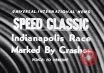 Standbild Racing event Indianapolis Indiana USA, 1956, aus Sekunde 4 historischem Filmmaterial Videoclip 65675041376