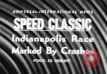 Standbild Racing event Indianapolis Indiana USA, 1956, aus Sekunde 5 historischem Filmmaterial Videoclip 65675041376
