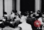 Image of President Eisenhower Washington DC USA, 1956, second 22 stock footage video 65675041377