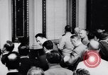 Image of President Eisenhower Washington DC USA, 1956, second 23 stock footage video 65675041377