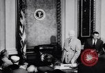 Image of President Eisenhower Washington DC USA, 1956, second 26 stock footage video 65675041377