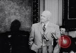 Image of President Eisenhower Washington DC USA, 1956, second 33 stock footage video 65675041377