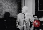 Image of President Eisenhower Washington DC USA, 1956, second 35 stock footage video 65675041377