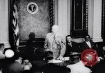 Image of President Eisenhower Washington DC USA, 1956, second 59 stock footage video 65675041377