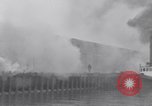 Image of pier blaze Alameda California USA, 1929, second 42 stock footage video 65675041387
