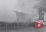 Image of pier blaze Alameda California USA, 1929, second 44 stock footage video 65675041387