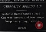 Image of One way streets Germany, 1929, second 7 stock footage video 65675041389