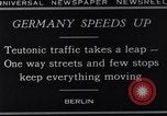 Image of One way streets Germany, 1929, second 8 stock footage video 65675041389