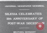 Standbild Bundeskanzler Bruening Gleiwitz Deutschland, 1931, aus Sekunde 1 historischem Filmmaterial Videoclip 65675041395