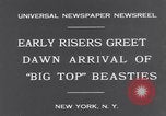 Standbild Circus New York City USA, 1931, aus Sekunde 3 historischem Filmmaterial Videoclip 65675041396