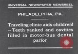 Immagine di Salone dentale Philadelphia Pennsylvania USA, 1931, secondo 1 filmato di repertorio 65675041398