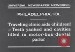 Immagine di Salone dentale Philadelphia Pennsylvania USA, 1931, secondo 4 filmato di repertorio 65675041398