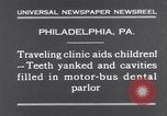 Immagine di Salone dentale Philadelphia Pennsylvania USA, 1931, secondo 8 filmato di repertorio 65675041398