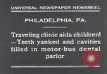 Immagine di Salone dentale Philadelphia Pennsylvania USA, 1931, secondo 9 filmato di repertorio 65675041398
