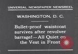 Immagine di Giubbotto antiproiettile Washington DC USA, 1931, secondo 11 filmato di repertorio 65675041399