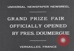 Standbild Präsident Doumergue Versailles Frankreich, 1931, aus Sekunde 3 historischem Filmmaterial Videoclip 65675041401