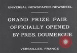 Standbild Präsident Doumergue Versailles Frankreich, 1931, aus Sekunde 4 historischem Filmmaterial Videoclip 65675041401