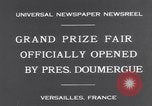 Standbild Präsident Doumergue Versailles Frankreich, 1931, aus Sekunde 7 historischem Filmmaterial Videoclip 65675041401
