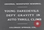 Standbild steile Hügel Colorado Springs Colorado USA, 1931, aus Sekunde 4 historischem Filmmaterial Videoclip 65675041402