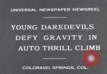 Standbild steile Hügel Colorado Springs Colorado USA, 1931, aus Sekunde 7 historischem Filmmaterial Videoclip 65675041402