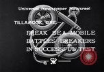 Standbild Amphibienfahrzeug Tillamook Oregon United States USA, 1933, aus Sekunde 4 historischem Filmmaterial Videoclip 65675041404