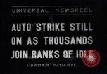 Standbild Streik Flint Michigan USA, 1937, aus Sekunde 12 historischem Filmmaterial Videoclip 65675041411