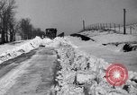 Image of snowfall Omaha Nebraska USA, 1937, second 22 stock footage video 65675041414