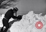 Image of snowfall Omaha Nebraska USA, 1937, second 39 stock footage video 65675041414