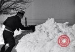 Image of snowfall Omaha Nebraska USA, 1937, second 41 stock footage video 65675041414