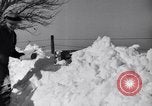 Image of snowfall Omaha Nebraska USA, 1937, second 42 stock footage video 65675041414