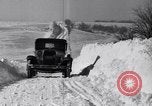 Image of snowfall Omaha Nebraska USA, 1937, second 43 stock footage video 65675041414