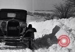 Image of snowfall Omaha Nebraska USA, 1937, second 46 stock footage video 65675041414