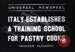 Image of Italian Chefs Rome Italy, 1937, second 11 stock footage video 65675041415
