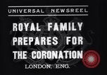 Immagine di King George VI Londra Inghilterra Regno Unito, 1937, secondo 6 filmato di repertorio 65675041421