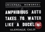 Immagine di Anfibi automobile Glendale California USA, 1937, secondo 5 filmato di repertorio 65675041422