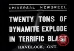 Immagine di Dynamite Havelock Ontario Canada, 1937, secondo 4 filmato di repertorio 65675041428