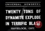 Immagine di Dynamite Havelock Ontario Canada, 1937, secondo 7 filmato di repertorio 65675041428