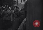 Image of Czech soldiers withdraw after Munich Agreement Czechoslovakia, 1938, second 20 stock footage video 65675041430
