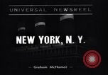Image of Commodore Irving New York United States USA, 1938, second 1 stock footage video 65675041432