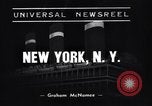 Image of Commodore Irving New York United States USA, 1938, second 3 stock footage video 65675041432