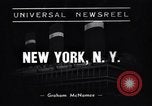Image of Commodore Irving New York United States USA, 1938, second 4 stock footage video 65675041432