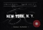 Standbild kleine Segelboot New York United States USA, 1938, aus Sekunde 1 historischem Filmmaterial Videoclip 65675041433